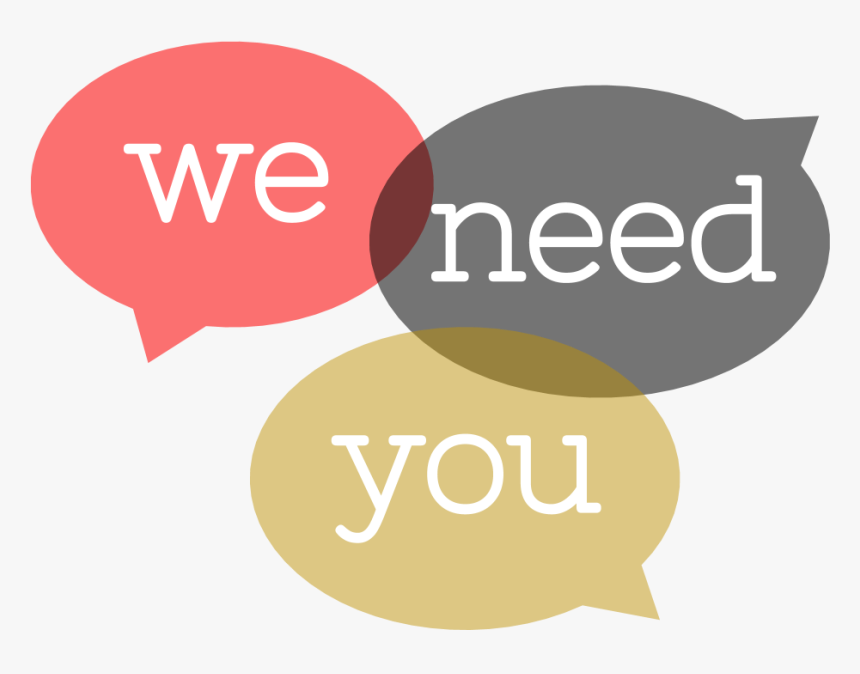 We need you graphic