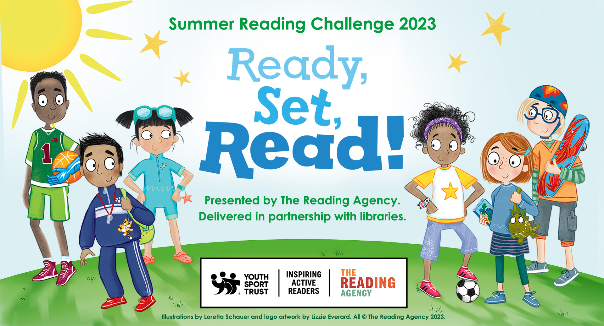 Summer Reading Challenge 2023 poster