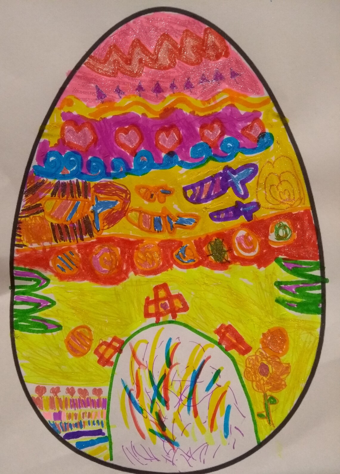 2020 Easter Egg Colouring Runner Up 3