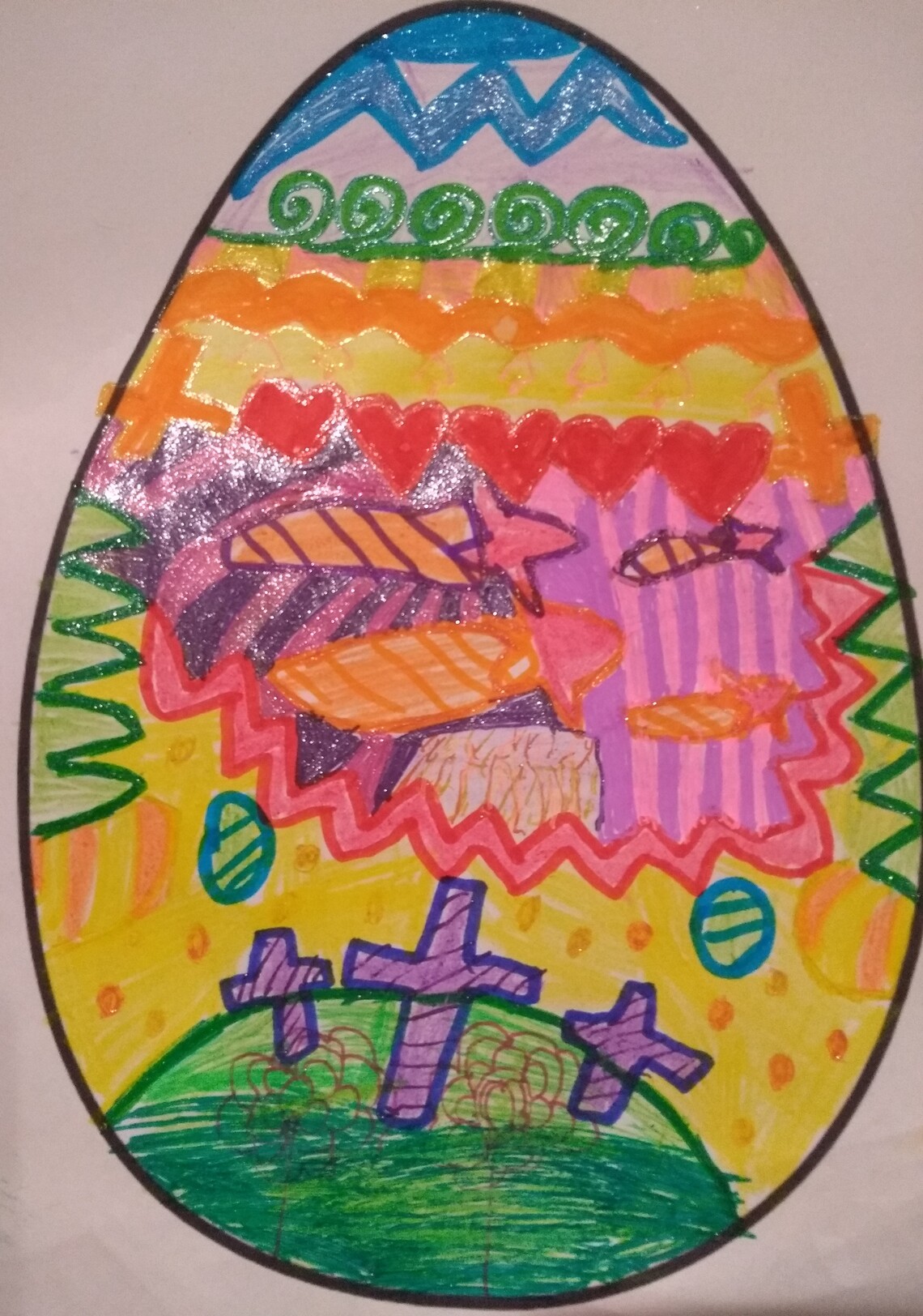 2020 Easter Egg Colouring Runner Up 4