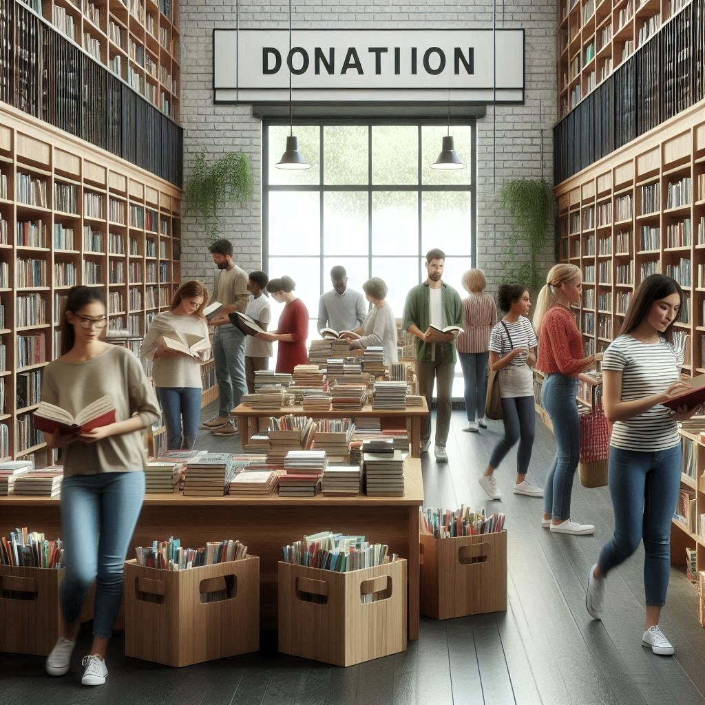 AI Image Book Donations Scheme 2025