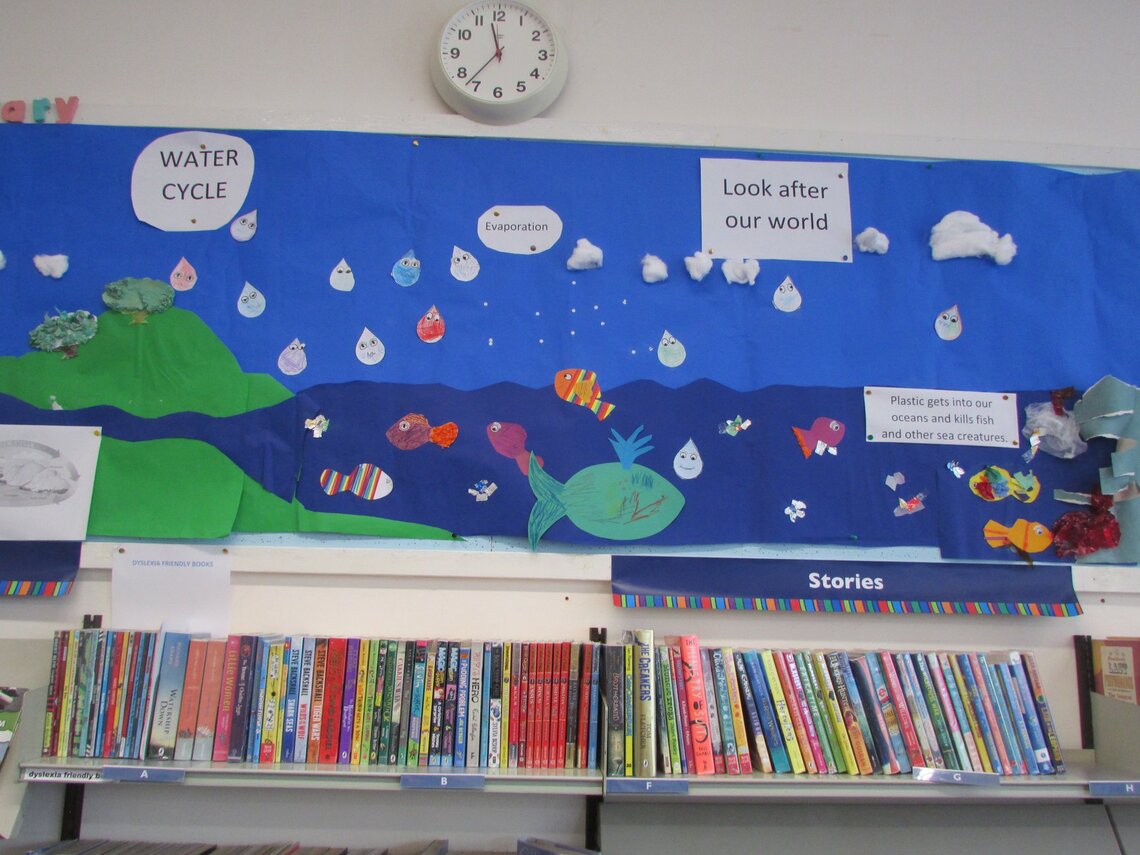 Daring Droplets Water Cycle Display