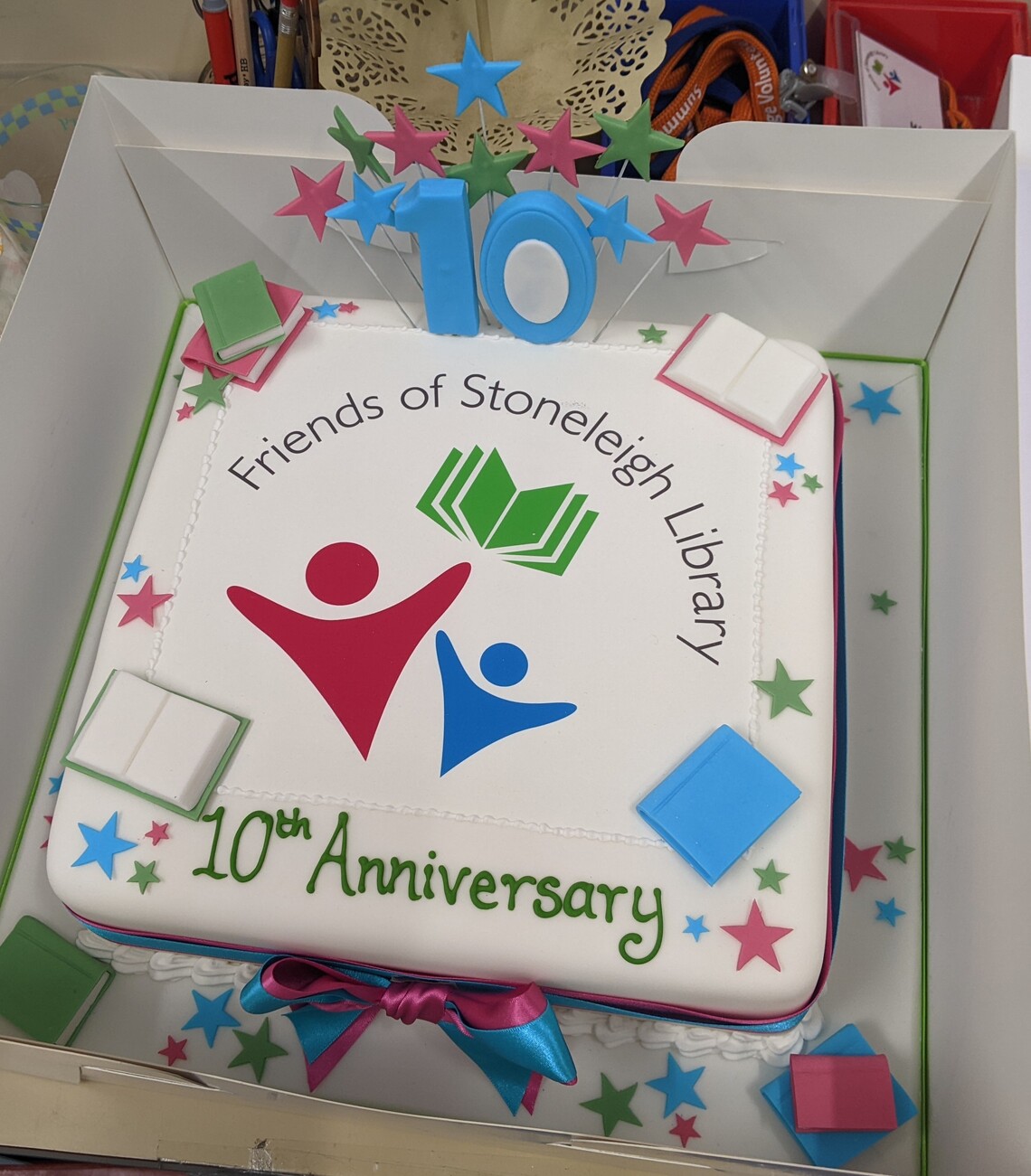 FSL 10th Anniversary Cake
