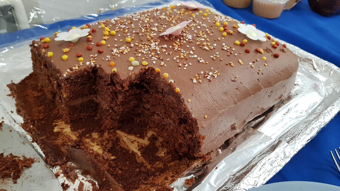 Home Made Chocolate Cake