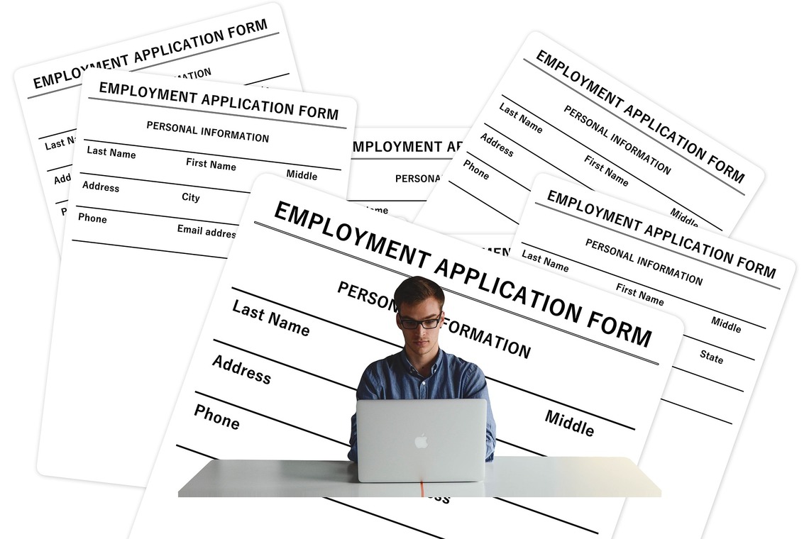 Job application graphic