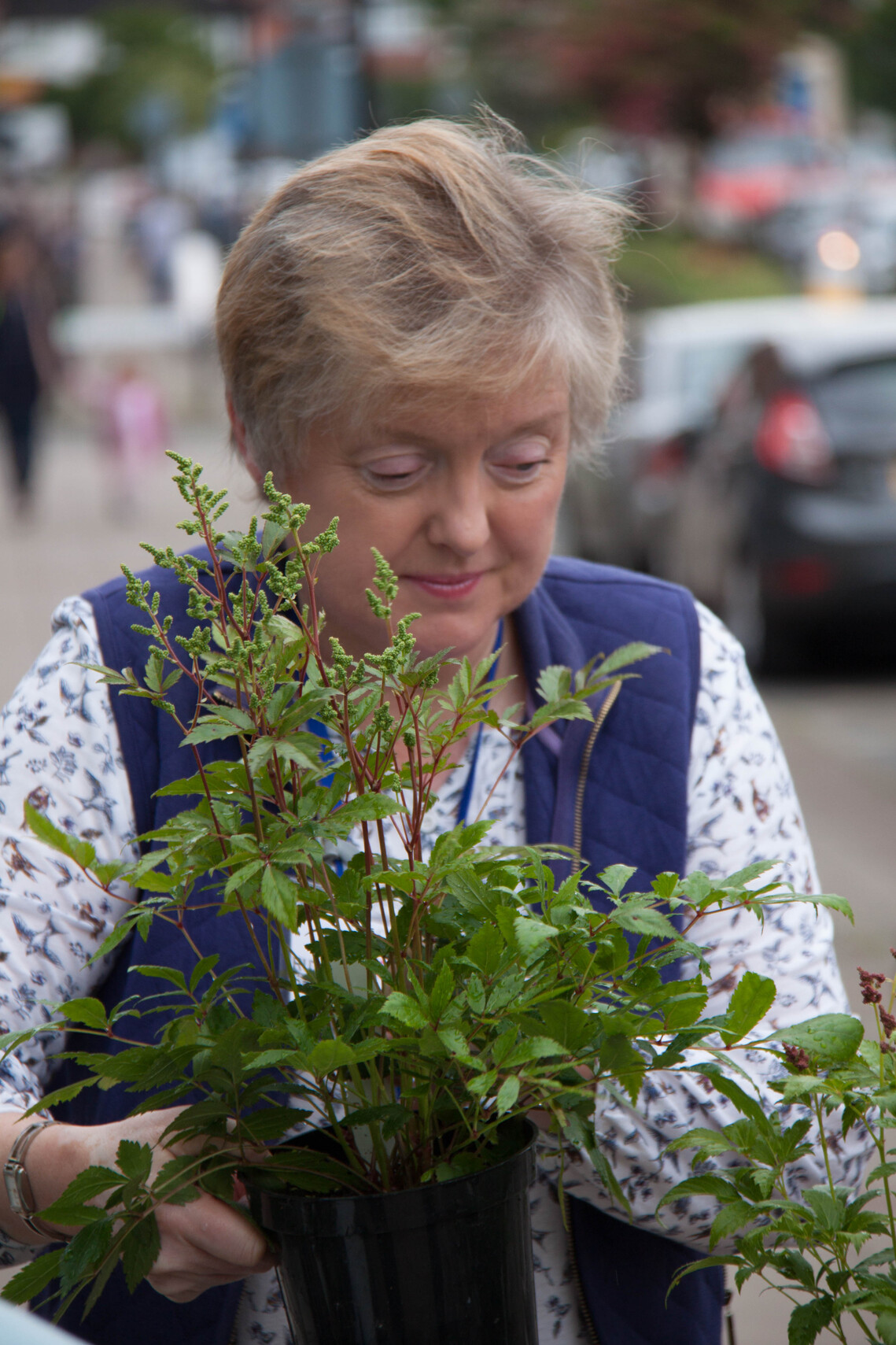 Ruth with Plants