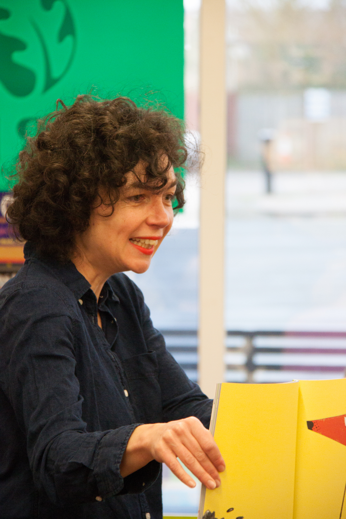 Zehra Hicks presenting and her book at Rhymetime Feb 2016