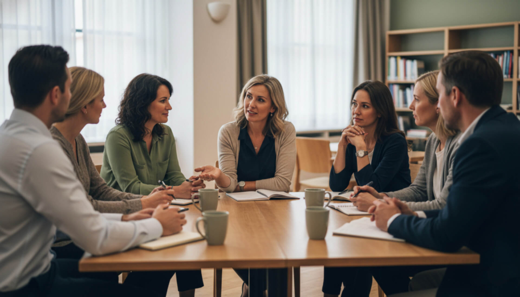 Adults Discussion Group Desk Talking Generated Image April 22 2026 10 59am Adults Discussion Group Desk Talking Generated Image April 22 2026 10 59am